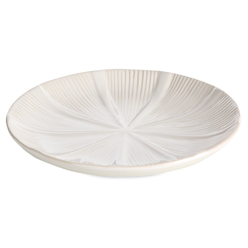 Patera ceramiczna Garet kremowa 30 x 4 cm – idealna na dekoracje