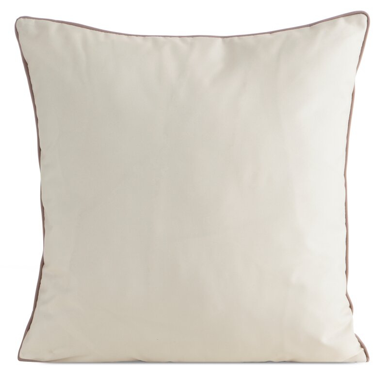 Poszewka dekoracyjna Garden jasnobeżowa 45 x 45 cm – doda subtelności