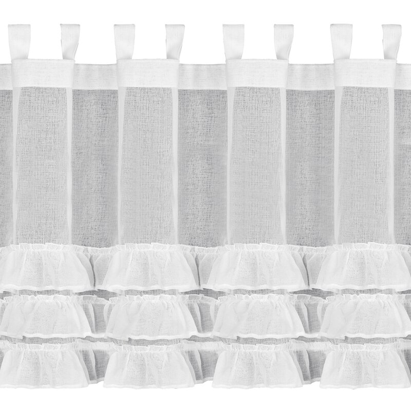 FIRANA GOTOWA LILIAN 2 NA SZELKACH 150 X 70 CM BIAŁY
