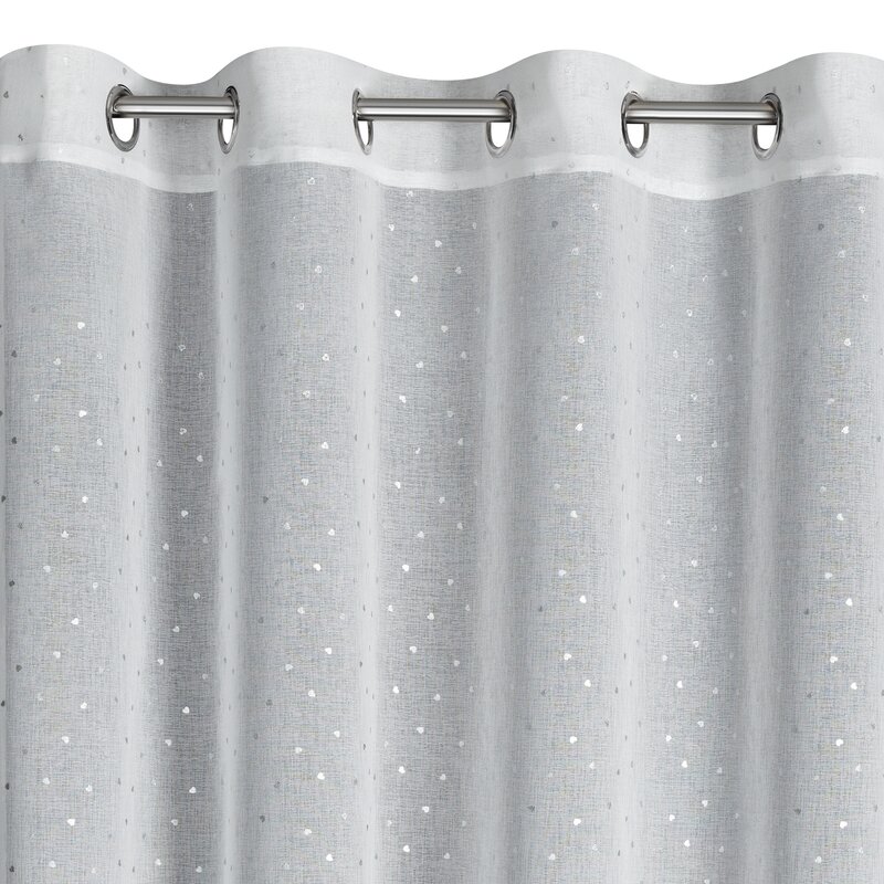 Firana gotowa Gina biała 140 x 250 cm – rozprasza światło