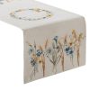 Gobelinowy obrus polne kwiaty naturalny 45x140 cm – wprowadza sielski klimat