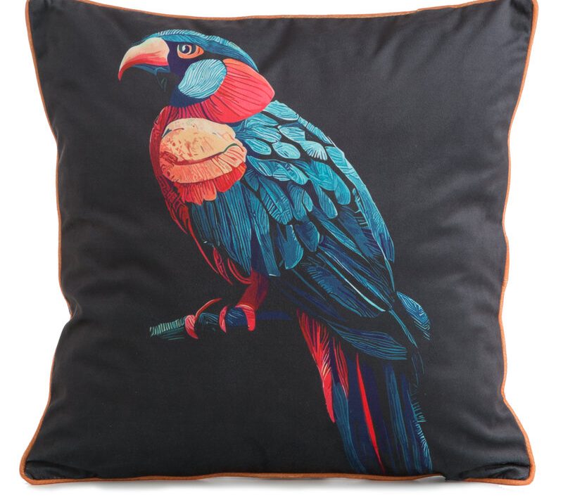 Poszewka Velvet SI/PO/VELVET/23 czarna 45x45 – doda charakteru