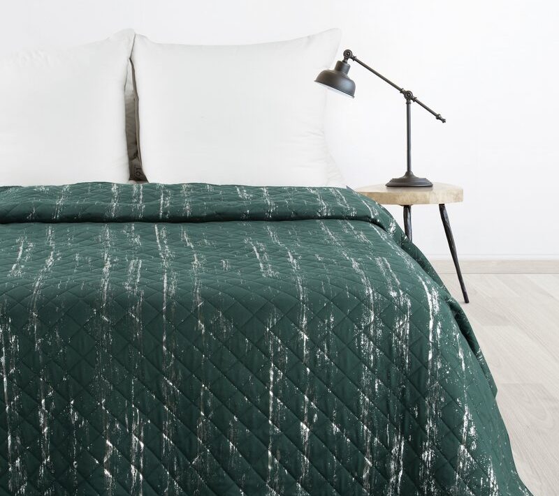 Narzuta D91 BLINK ciemnozielona 220 x 240 cm – miękka i elegancka