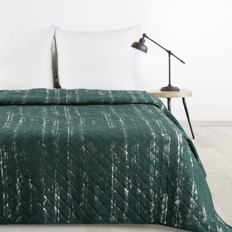 Narzuta D91 BLINK ciemnozielona 220 x 240 cm – miękka i elegancka