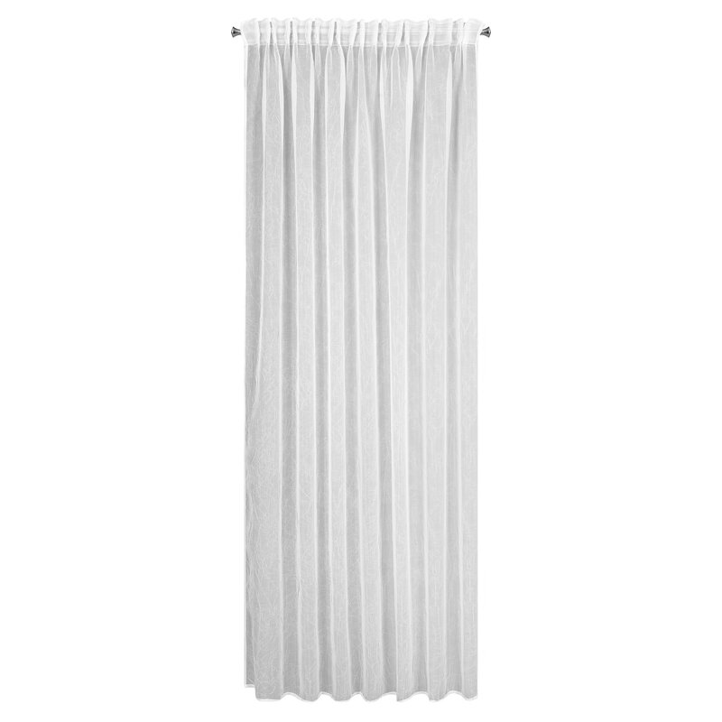 Firana gotowa Elia biała 140 x 270 cm – rozjaśnia wnętrze