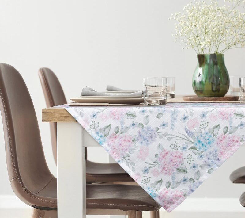 Obrus SUMMER8 naturalny 90 x 90 cm – wprowadza letnią świeżość