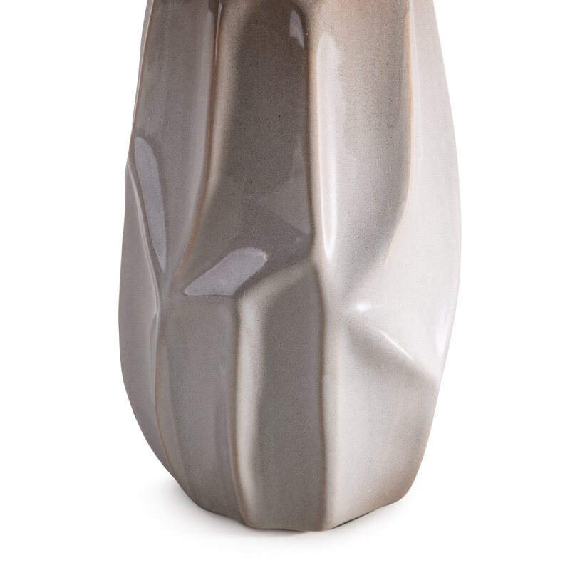 CERAMIKA 25 X 25 X 42 CM BIAŁY