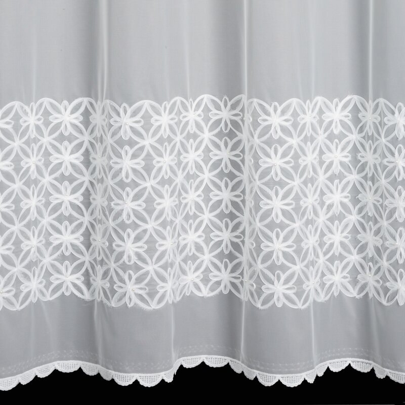 Zasłona gotowa Eva Minge biała 140 x 250 cm – rozjaśnia wnętrze