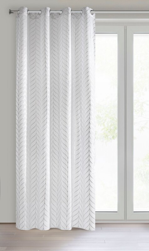 Firana gotowa Biray biała 140 X 250 cm – rozświetla wnętrze