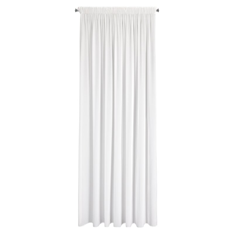 Firana gotowa Debra biała 140 X 270 cm – rozjaśnia wnętrze