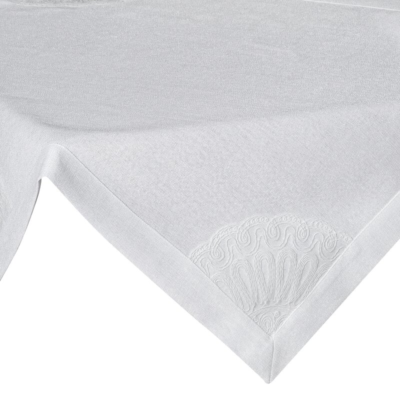 Obrus Elen biały 85 x 85 cm – dodaje klasy wnętrzu