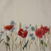 Obrus gobelinowy polne kwiaty naturalny 140x180 – wprowadza sielski klimat