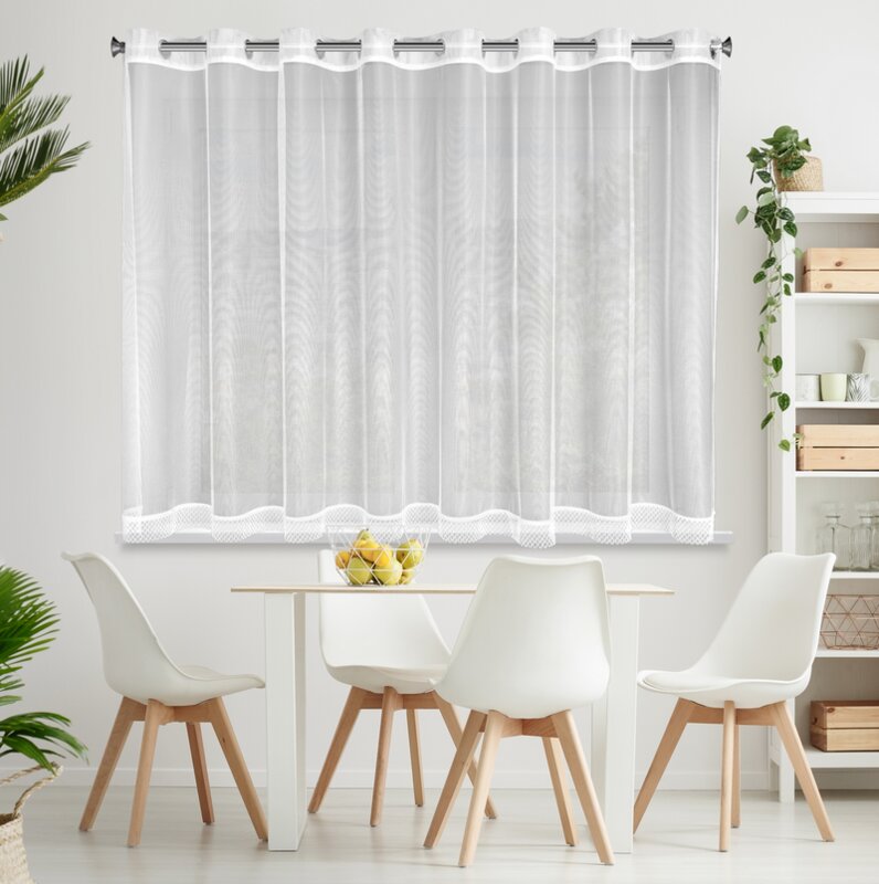 FIRANA GOTOWA NEL 350 X 145 CM BIAŁY