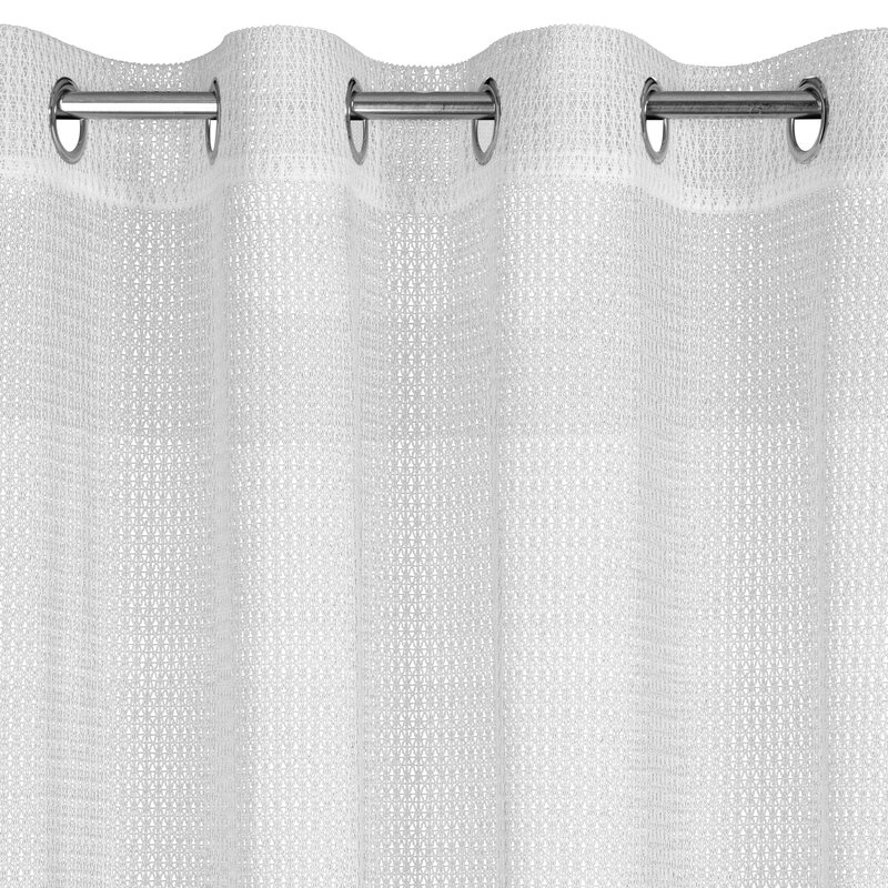 Firana gotowa Atena biała 140 X 260 cm – lekko rozprasza światło