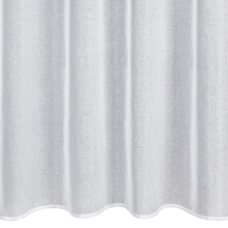Firana gotowa Lena biały 350 x 250 cm – rozświetla wnętrze