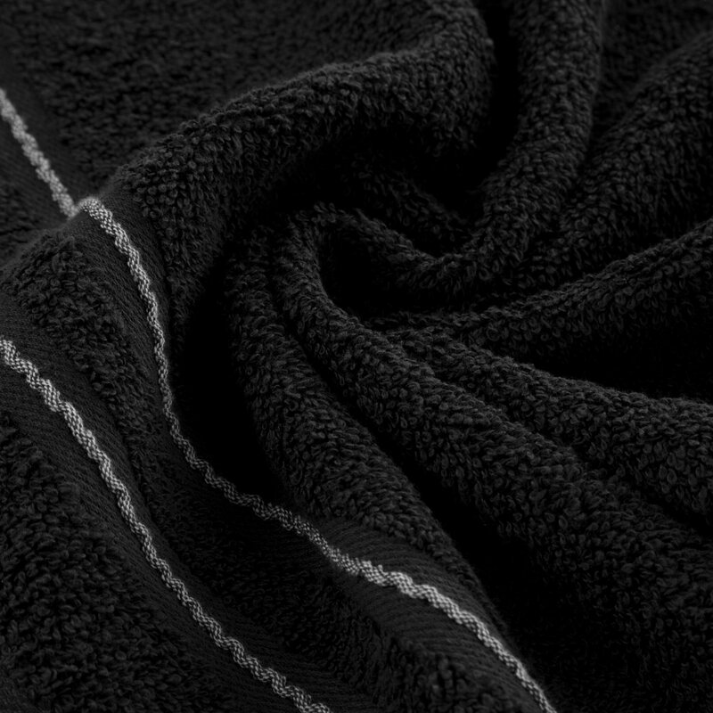 RĘCZNIK EMINA (03) 50 X 90 CM CZARNY