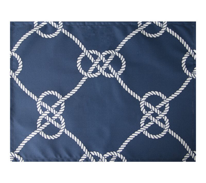 Obrus tarasowy Garden granatowy 30 x 40 cm – idealny na taras