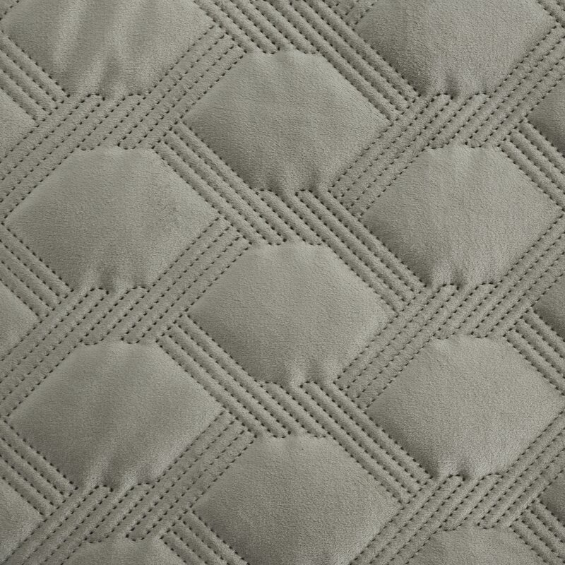 Narzuta Sofia 5 srebrna 220 x 240 cm – miękka i ciepła