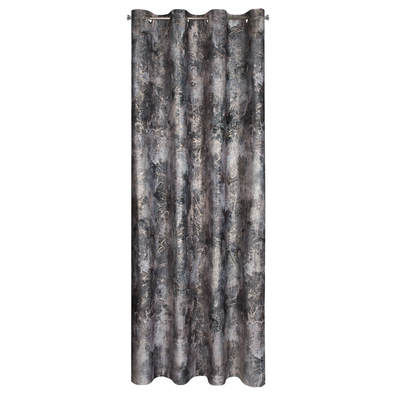Zasłona gotowa Ester brązowa 140 x 250 cm – zaciemnia pomieszczenie