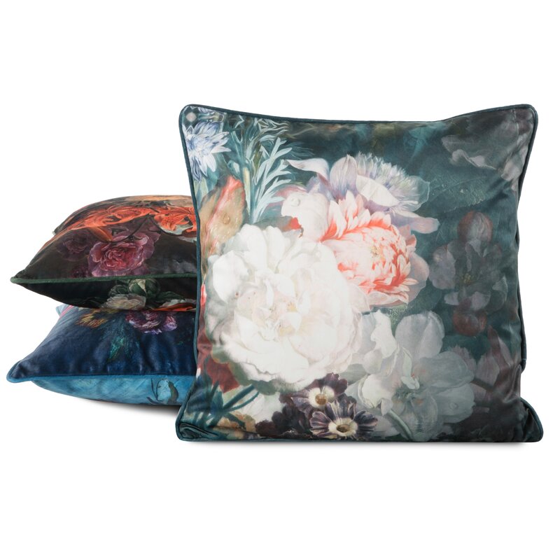 Poszewka Velvet kremowa 45 x 45 cm – wprowadzi przytulność