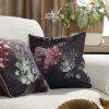 Poszewka welwetowa bordowa 45x45 cm – doda luksusu