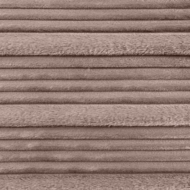 Koc flano pudrowy róż 220 x 200 cm – miękki i ciepły
