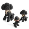 Figurka ceramiczna ELDO czarna 10 X 7 X 15 cm – dodaje charakteru