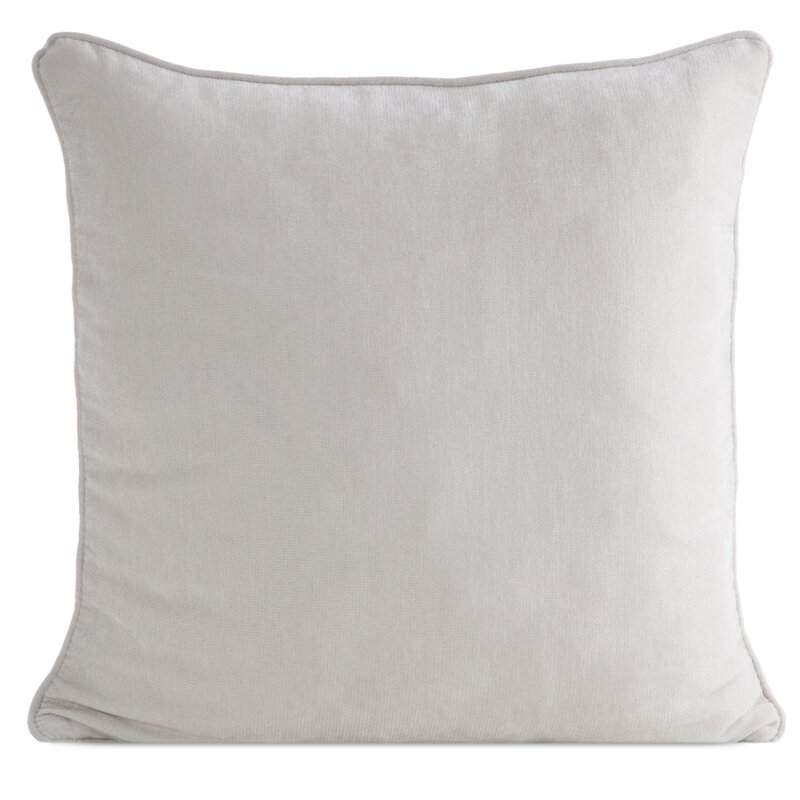 Poszewka VANI platynowa 45 x 45 cm – dodaje blasku wnętrzu