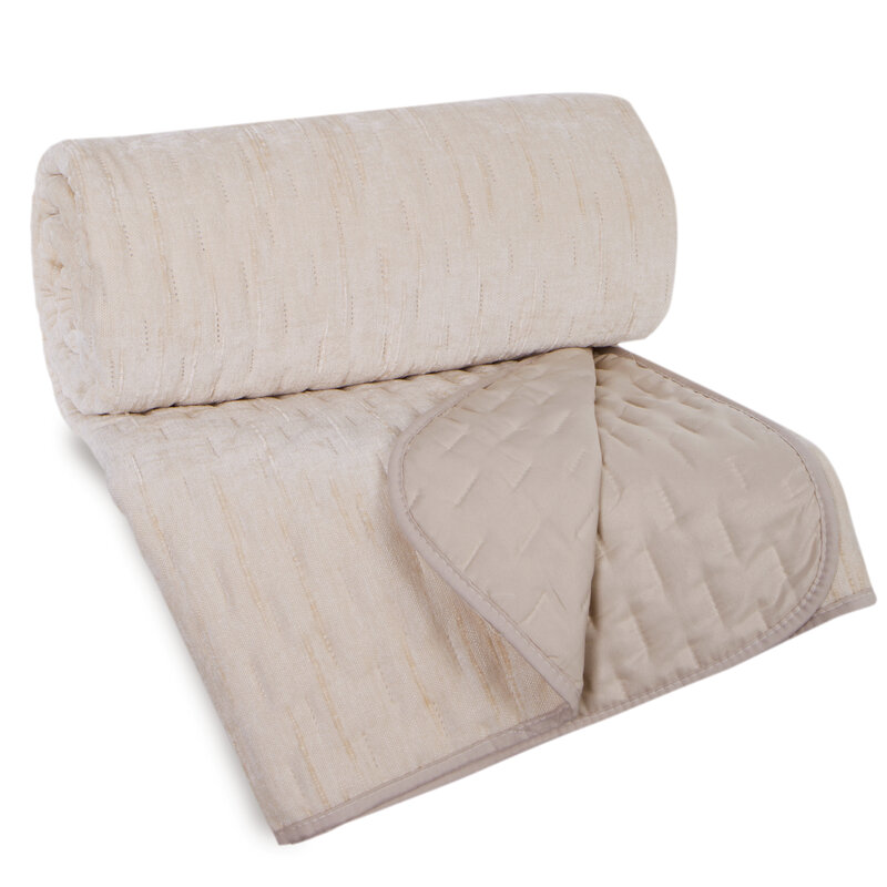Narzuta Chelen1 kremowa 170 x 210 cm – pięknie otula łóżko