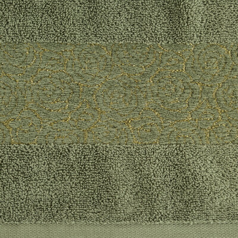 Ręcznik Iris ciemnozielony 70 x 140 cm – miękki i chłonny