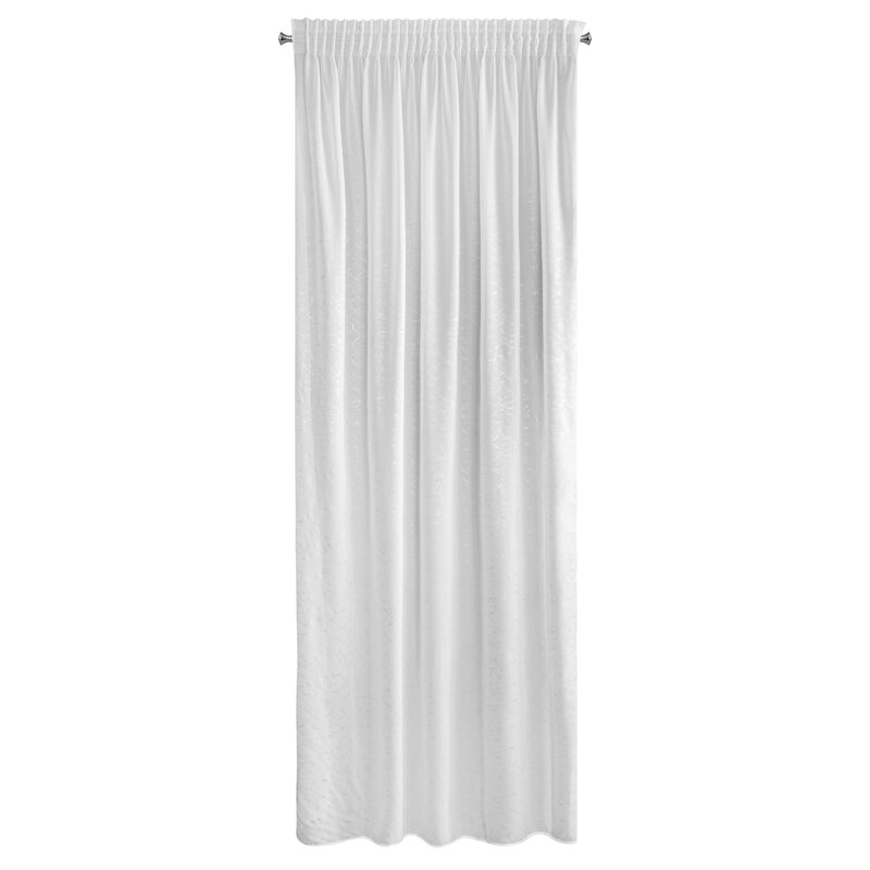Firana gotowa Roxi biała 140 x 270 cm – rozświetla wnętrze