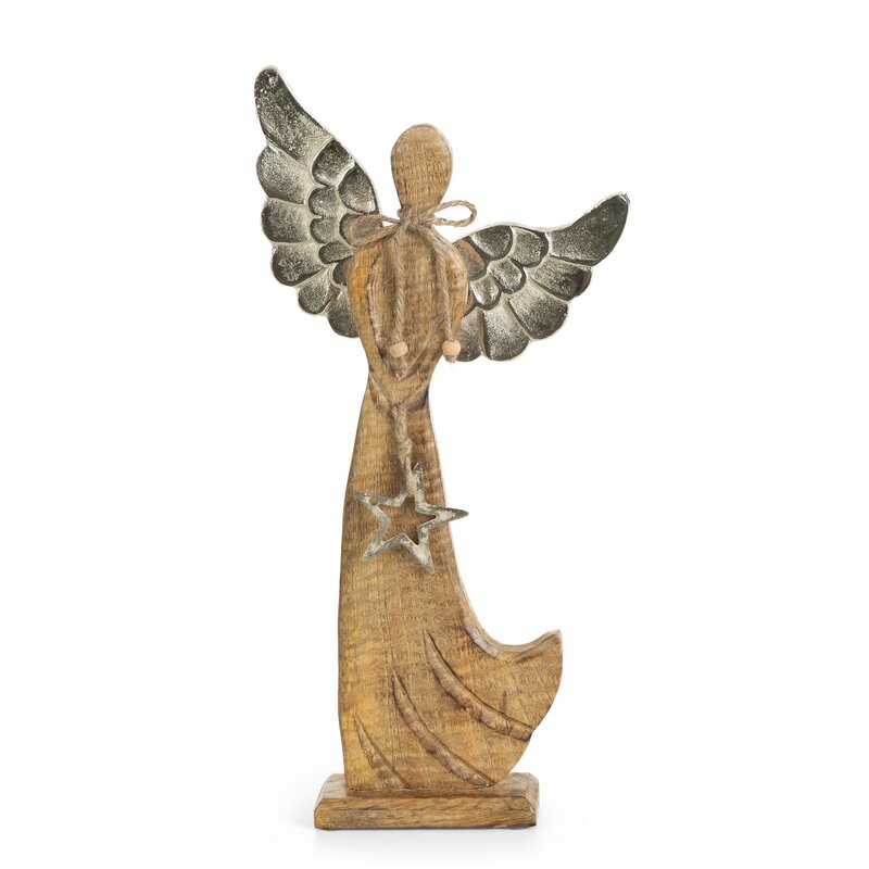 FIGURKA ŚWIĄTECZNA 151 23 X 7 X 44 CM BRĄZOWY