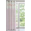 Zasłona gotowa Flamingo jasnoróżowa 140 x 250 cm – doda uroku wnętrzu