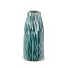 Wazon ceramiczny Rea zielony fi 16 x 34 cm – na suche i kwiaty
