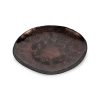 Patera szklana Pati brązowa fi 31 x 2 cm – idealna na przekąski