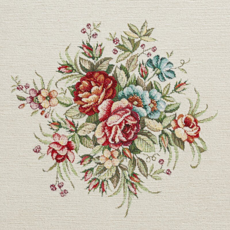 Obrus gobelinowy SZE/CHO/1233 naturalny 100x100 – dla stylowego stołu