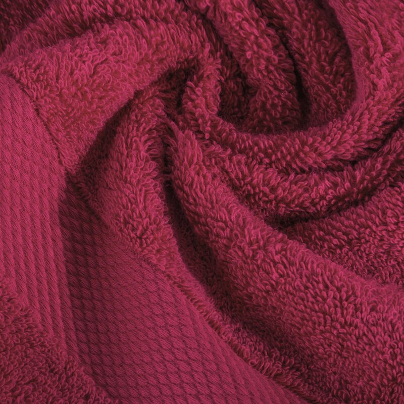 Ręcznik Lorita amarantowy 70 x 140 cm – puszysty i chłonny