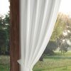 ZASŁONA GOTOWA GARDEN NA SZELKACH 155 X 220 CM BIAŁY