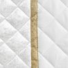 Narzuta velvet biała 220 x 240 cm – miękka i stylowa