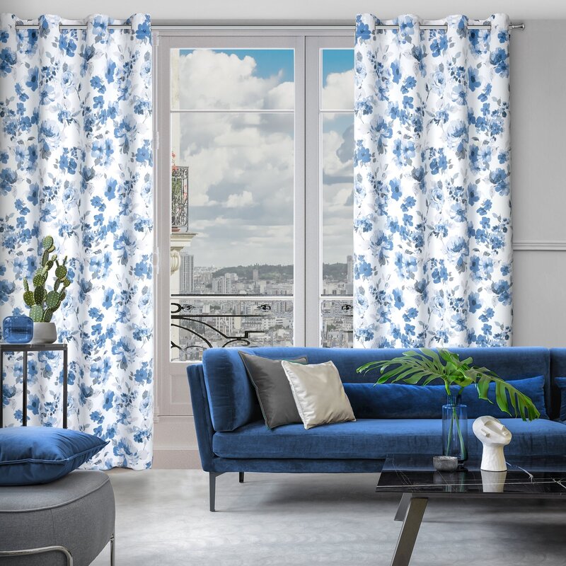 Zasłona gotowa Caren biała 140 X 250 cm – ochrona przed światłem