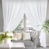 Firana gotowa biała 360 x 250 cm – rozświetla wnętrze