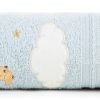 Ręcznik dziecięcy BABY41 niebieski 30 X 50 CM – miękki i chłonny