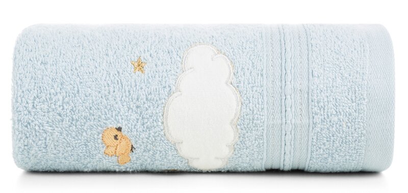 Ręcznik dziecięcy BABY41 niebieski 30 X 50 CM – miękki i chłonny