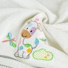 Ręcznik dziecięcy BABY33 biały 100 X 100 cm – miękki i chłonny