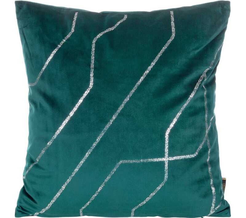 Poszewka Blink 37 ciemnoturkusowa 45 x 45 cm – doda charakteru