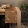 Bieżnik velvet brązowy 35 x 140 cm – doda szyku Twojemu wnętrzu