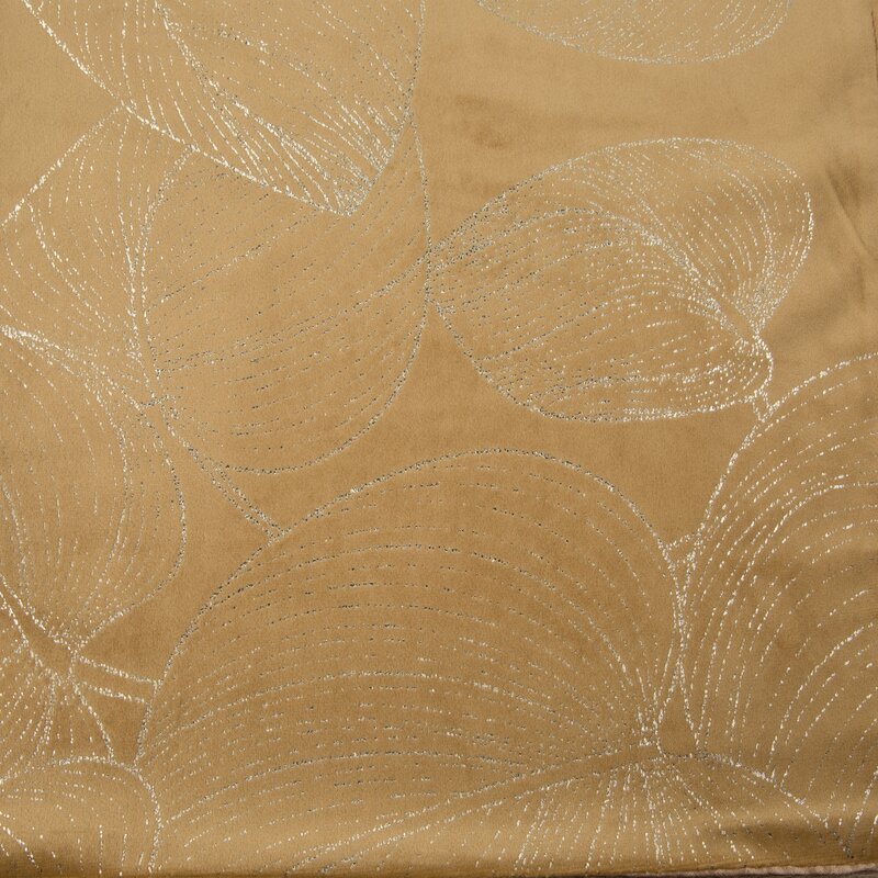 Bieżnik velvet Blink miodowy 35 x 180 cm – doda blasku stołu