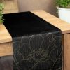 OBRUS BLINK 13 35 X 140 CM CZARNY