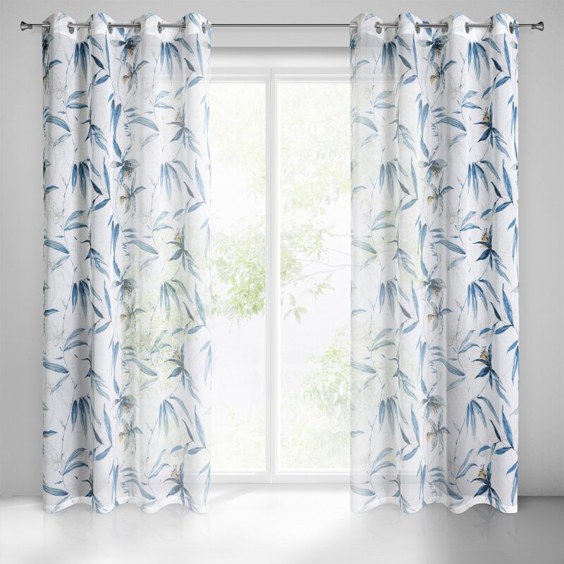 Firana gotowa etamina biała 140 x 250 cm – rozprasza światło