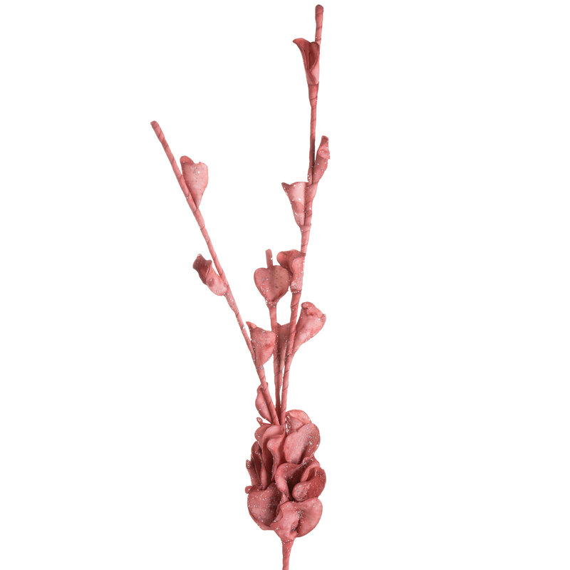Kwiat Flore 684 pudrowy róż 112 cm – doda wnętrzu świeżości